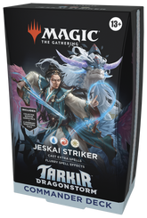 Deck Commander Tarkir: Dragonstorm - Jeskai Striker - Magic: The Gathering - MoxLand
